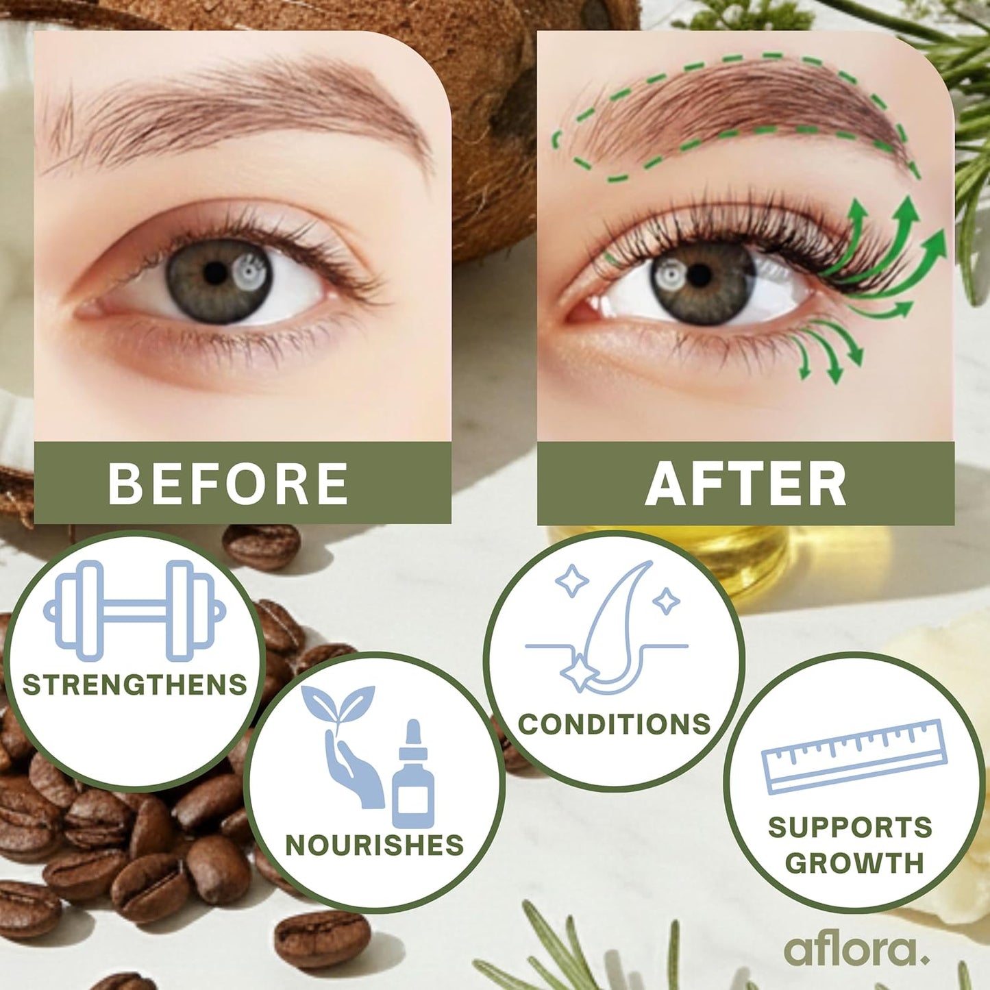 Castor Oil No Drip Serum for Lashes & Brows